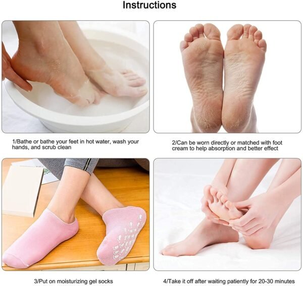 Get Soft and Smooth Feet: The Magic of Moisturizing Socks - Image 2