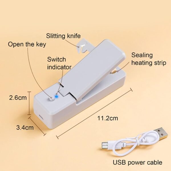 The Ultimate Tool to Keep Your Food Fresh: Plastic Bag Closing Device - Image 3