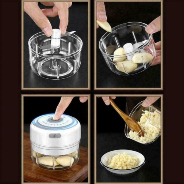 The Ultimate Rechargeable Vegetable Chopper for Hassle-Free Cooking - Image 2